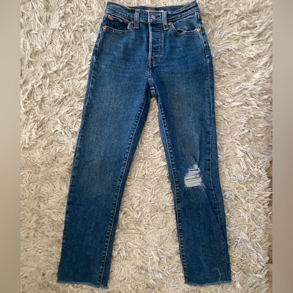 Levi’s wedgie straight jeans
